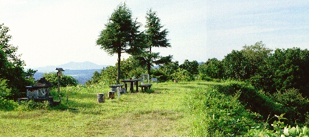 栃尾城本丸跡