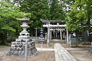 愛宕城跡　愛宕稲荷神社