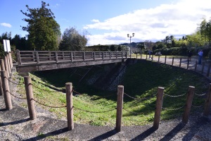 和知（稲葉）城址　空堀跡
