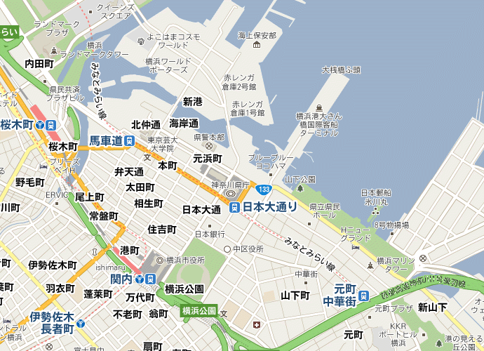 Rn}ٍV֘An}(2)؊X`݂ȂƂ݂炢@(C)GoogleMap