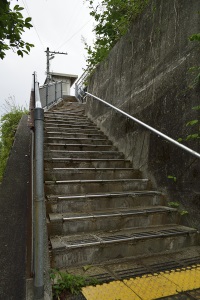 田切駅乗降通路