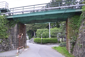 田切駅ガード下
