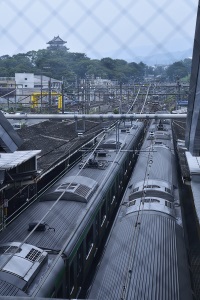 小田原駅にて