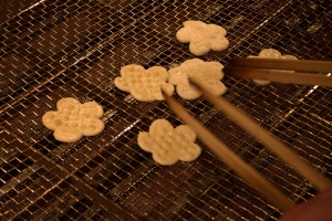 せんべい焼き体験