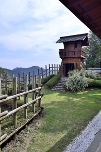 田峯城跡 物見櫓