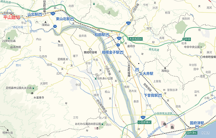 371系ラストラン撮影地図