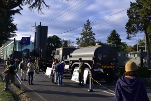 自衛隊 水タンク車